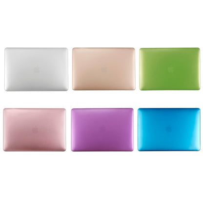 For 2016 New Macbook Pro 13.3 inch A1706 & A1708 Laptop PC + Metal Oil Surface Protective Case (Gold) - MacBook Pro Cases by buy2fix | Online Shopping UK | buy2fix