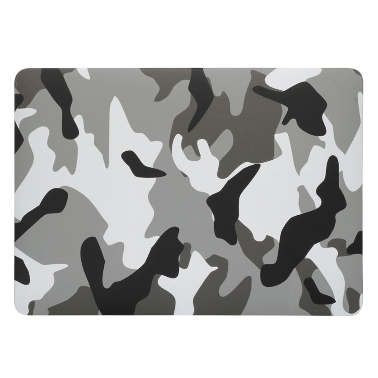 For 2016 New Macbook Pro 13.3 inch A1706 & A1708 Grey Camouflage Pattern Laptop Water Decals PC Protective Case - MacBook Pro Cases by buy2fix | Online Shopping UK | buy2fix