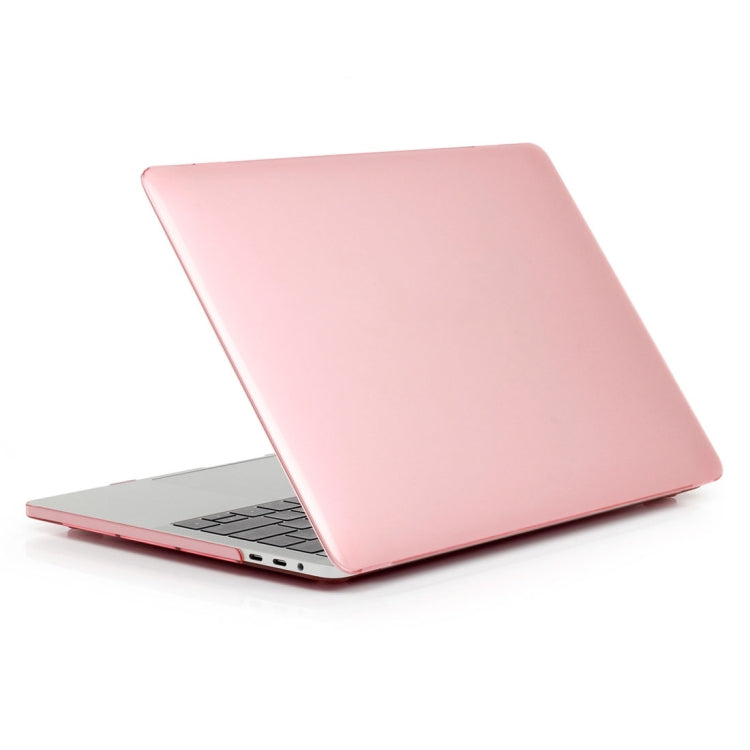 ENKAY Hat-Prince 2 in 1 Crystal Hard Shell Plastic Protective Case + Europe Version Ultra-thin TPU Keyboard Protector Cover for 2016 MacBook Pro 13.3 Inch without Touch Bar (A1708) (Pink) - MacBook Pro Cases by ENKAY | Online Shopping UK | buy2fix