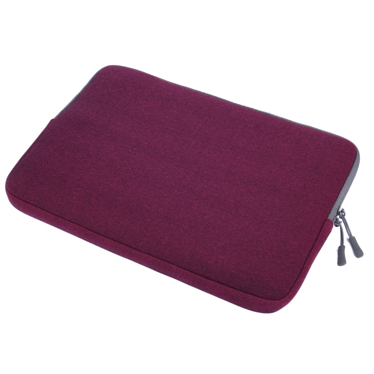 For Macbook Pro 15.4 inch Laptop Bag Soft Portable Package Pouch (Purple) - Protective Bags by buy2fix | Online Shopping UK | buy2fix