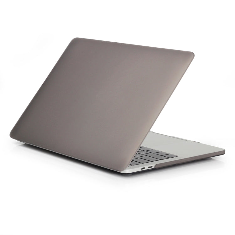 Laptop Frosted Style PC Protective Case for MacBook Pro 15.4 inch A1990 (2018)(Grey) - MacBook Pro Cases by buy2fix | Online Shopping UK | buy2fix