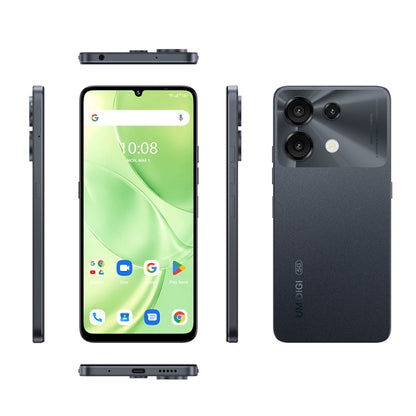 [HK Warehouse] UMIDIGI G9 5G, 6GB+128GB, Side Fingerprint & Face ID Identification, 6.75 inch Android 14 UNISOC T765 Octa Core, Network: 5G (Space Black) - UMIDIGI by UMIDIGI | Online Shopping UK | buy2fix