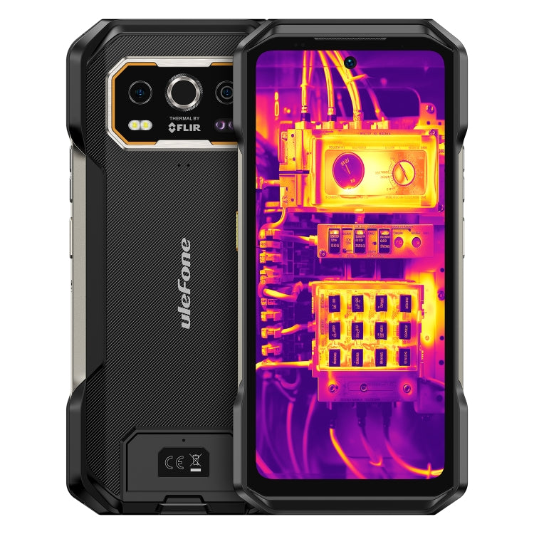 [HK Warehouse] Ulefone Armor 27T Pro Rugged Phone, Thermal Imaging, 12GB+256GB, Night Vision, 10600mAh, 6.78 inch Android 14 MediaTek Dimensity 6300 Octa Core, Network: 5G, NFC (Black) - Ulefone by buy2fix | Online Shopping UK | buy2fix