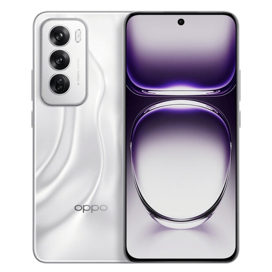 OPPO Reno12 AI Phone, 16GB+512GB, Screen Fingerprint, 6.7 inch ColorOS 14.1 Dimensity 8250 Octa Core up to 3.1GHz, NFC, OTG, Network: 5G (Silver) - OPPO by OPPO | Online Shopping UK | buy2fix