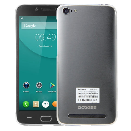 Plastic Hard Protective Case for DOOGEE Y200(Transparent) - More Brand by buy2fix | Online Shopping UK | buy2fix