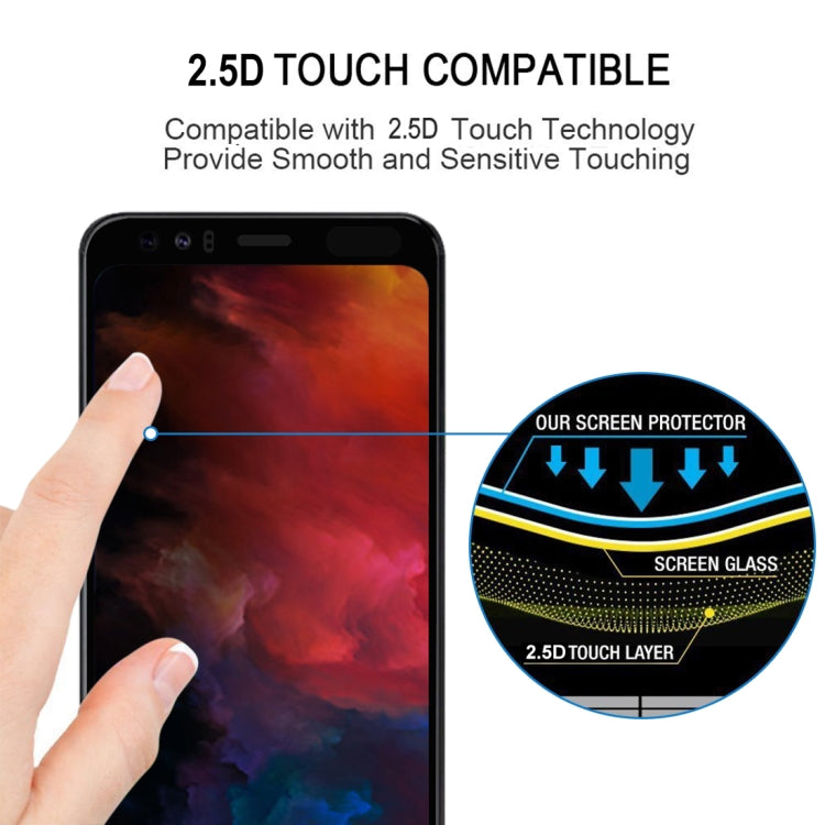 Full Glue Full Cover Screen Protector Tempered Glass film for Google Pixel 4 - Google Tempered Glass by buy2fix | Online Shopping UK | buy2fix