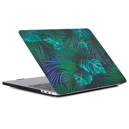 Palm Leaves Pattern PC Hard Shell Case for Macbook Pro 13.3 inch with Touch Bar - MacBook Pro Cases by buy2fix | Online Shopping UK | buy2fix