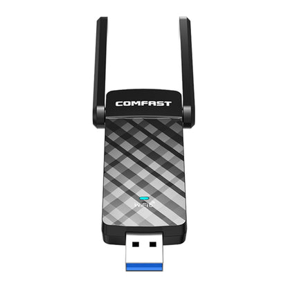 COMFAST CF-952AX V2 1800Mbps Dual Band Wireless Network Card WiFi6 USB Adapter - USB Network Adapter by COMFAST | Online Shopping UK | buy2fix