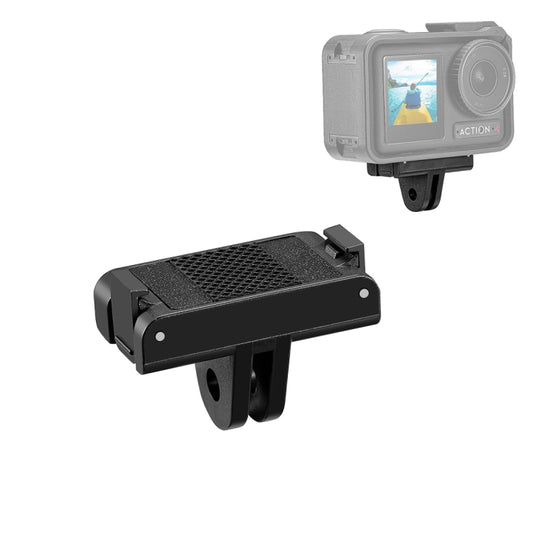 For DJI Osmo Action 4 / 3 PULUZ Magnetic Quick Release Base Expansion Mount (Black) -  by PULUZ | Online Shopping UK | buy2fix