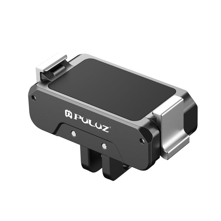 For DJI Osmo Action 4 / 3 PULUZ Magnetic Quick Release Metal Base (Black) - Mount & Holder by PULUZ | Online Shopping UK | buy2fix