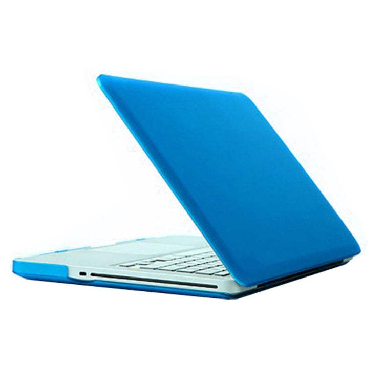 Frosted Hard Protective Case for Macbook Pro 15.4 inch  (A1286)(Baby Blue) - MacBook Pro Cases by buy2fix | Online Shopping UK | buy2fix