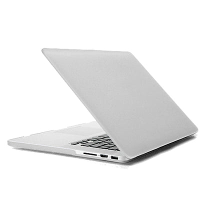 ENKAY for MacBook Pro Retina 15.4 inch (US Version) / A1398 4 in 1 Frosted Hard Shell Plastic Protective Case with Screen Protector & Keyboard Guard & Anti-dust Plugs(White) - MacBook Pro Cases by ENKAY | Online Shopping UK | buy2fix