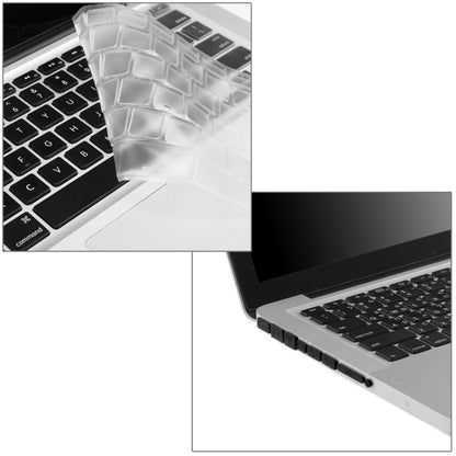 ENKAY for Macbook Pro 15.4 inch (US Version) / A1286 Hat-Prince 3 in 1 Frosted Hard Shell Plastic Protective Case with Keyboard Guard & Port Dust Plug(Red) - MacBook Pro Cases by ENKAY | Online Shopping UK | buy2fix