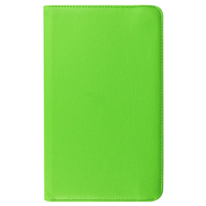 Litchi Texture Horizontal Flip Solid Color Leather Case with 360 Degrees Rotation Holder for Galaxy Tab E 9.6 / T560 / T561(Green) - Other Galaxy Tab PC by buy2fix | Online Shopping UK | buy2fix