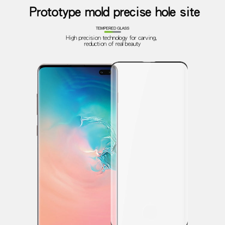 MOFI 9H 3D Curved Heat Bending Full Screen Tempered Glass Film for Galaxy S10+ - Galaxy Tempered Glass by MOFI | Online Shopping UK | buy2fix