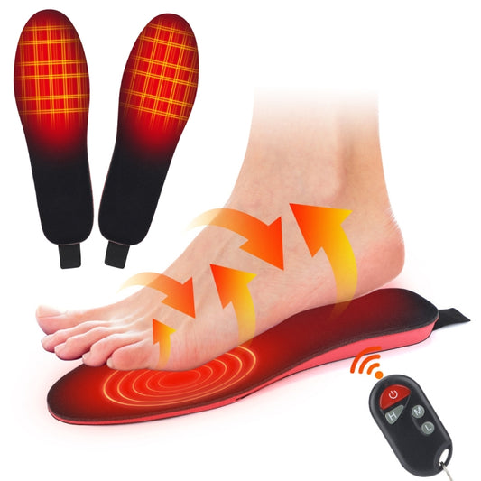Rechargeable Electric Heating Insole Wireless Remote Control Smart Thermal Insole,Size:Large(41-46 Size) - Shoes Care by buy2fix | Online Shopping UK | buy2fix