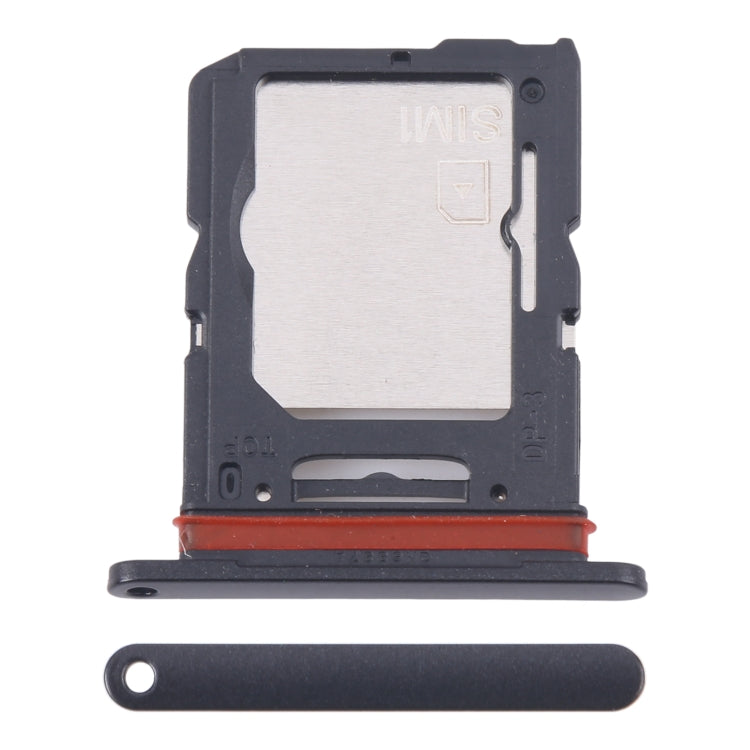 For Samsung Galaxy M55 SM-M556B Original SIM Card Tray + SIM Card Tray / Micro SD Card Tray (Black) - Galaxy M Series Parts by buy2fix | Online Shopping UK | buy2fix