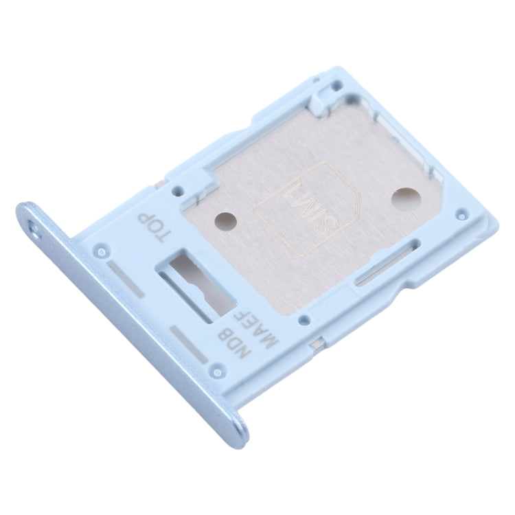 For Samsung Galaxy M15 SM-M156B Original SIM Card Tray + SIM Card Tray / Micro SD Card Tray (Blue) - Galaxy M Series Parts by buy2fix | Online Shopping UK | buy2fix