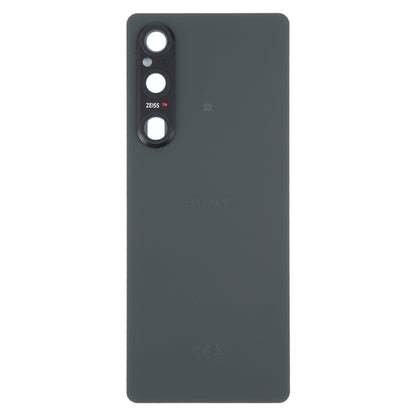 For Sony Xperia 1 V Original Battery Back Cover with Camera Lens Cover(Green) - Back Cover by buy2fix | Online Shopping UK | buy2fix