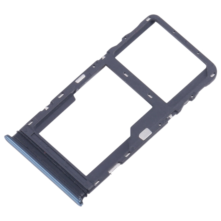 For TCL 20s Original SIM Card Tray + Micro SD Card Tray (Blue) - For TCL by buy2fix | Online Shopping UK | buy2fix