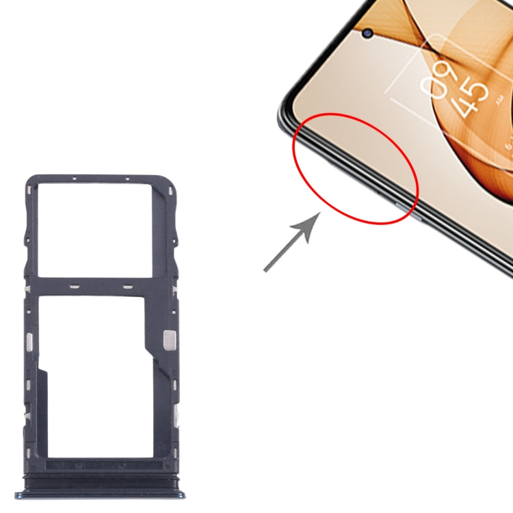 For TCL 20s Original SIM Card Tray + Micro SD Card Tray (Blue) - For TCL by buy2fix | Online Shopping UK | buy2fix