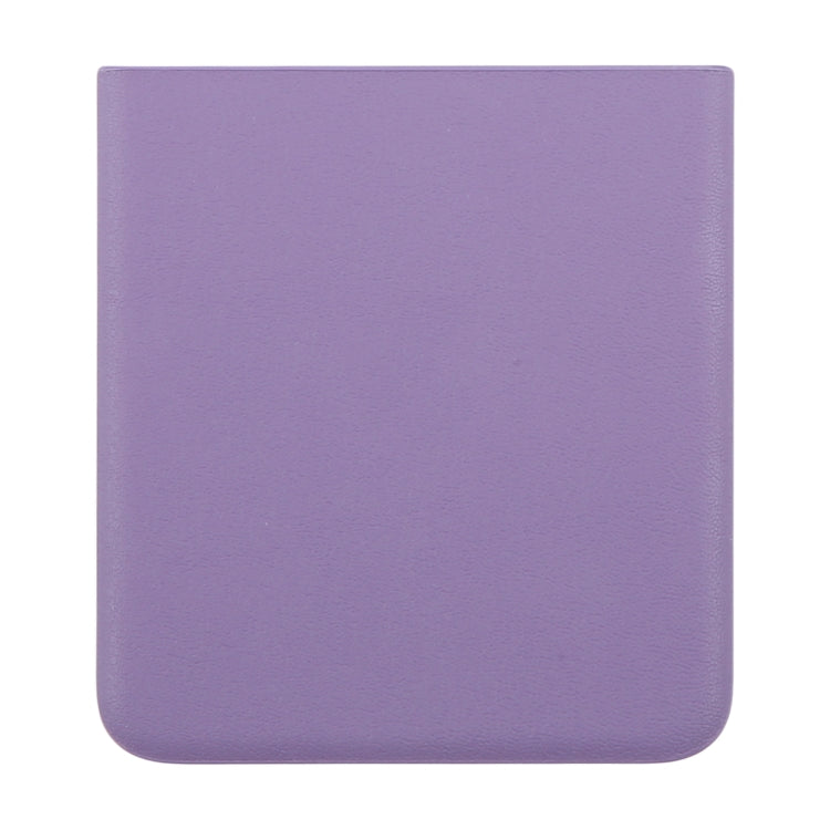 For Motorola Razr 40 Original Lower Part Battery Back Cover(Purple) - Back Cover by buy2fix | Online Shopping UK | buy2fix