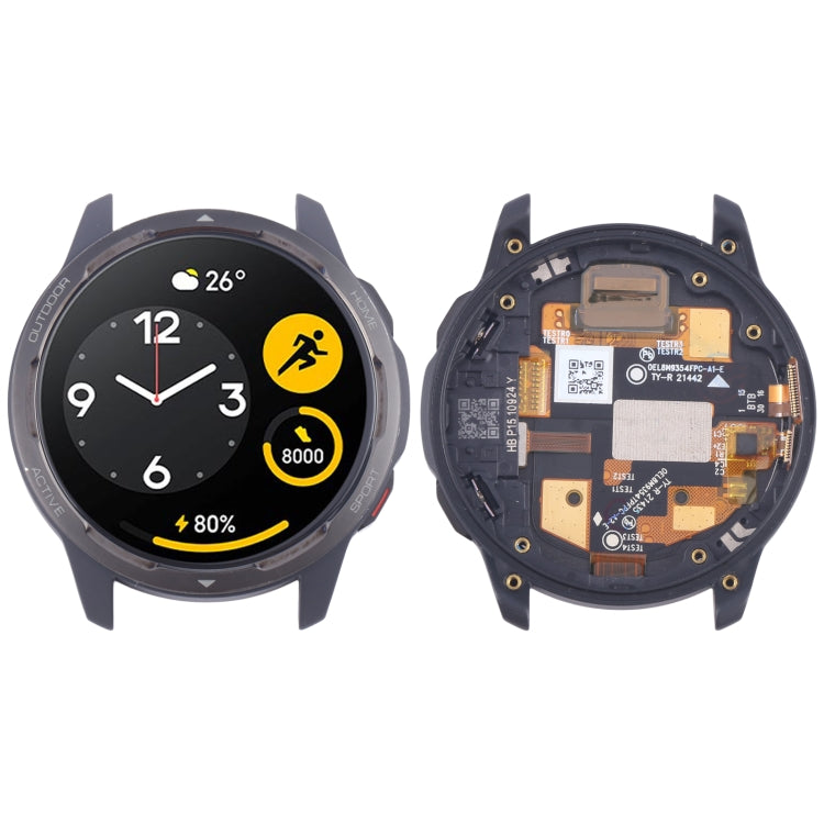 For Xiaomi Watch Color 2 Original LCD Screen and Digitizer Full Assembly With Frame (Black) - For Huawei by buy2fix | Online Shopping UK | buy2fix