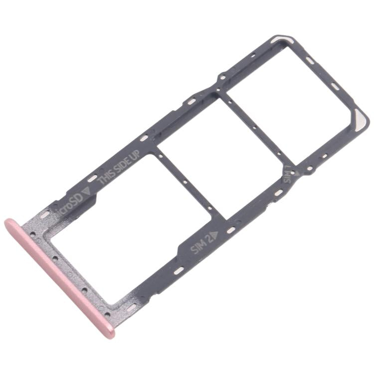 For Nokia C32 Original SIM Card Tray + SIM Card Tray + Micro SD Card Tray (Pink) - Card Tray by buy2fix | Online Shopping UK | buy2fix