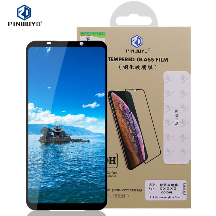 PINWUYO 9H 2.5D Full Glue Tempered Glass Film for Xiaomi Black Shark helo -  by PINWUYO | Online Shopping UK | buy2fix