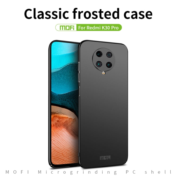 For Xiaomi Redmi K30 Pro MOFI Frosted PC Ultra-thin Hard Case(Red) - Xiaomi Cases by MOFI | Online Shopping UK | buy2fix