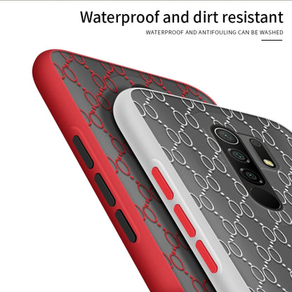 For Xiaomi Redmi 9 PINWUYO Series 2nd Generation PC + TPU Anti-drop All-inclusive Protective Shell Matte Back Cover(Black) - Xiaomi Cases by PINWUYO | Online Shopping UK | buy2fix