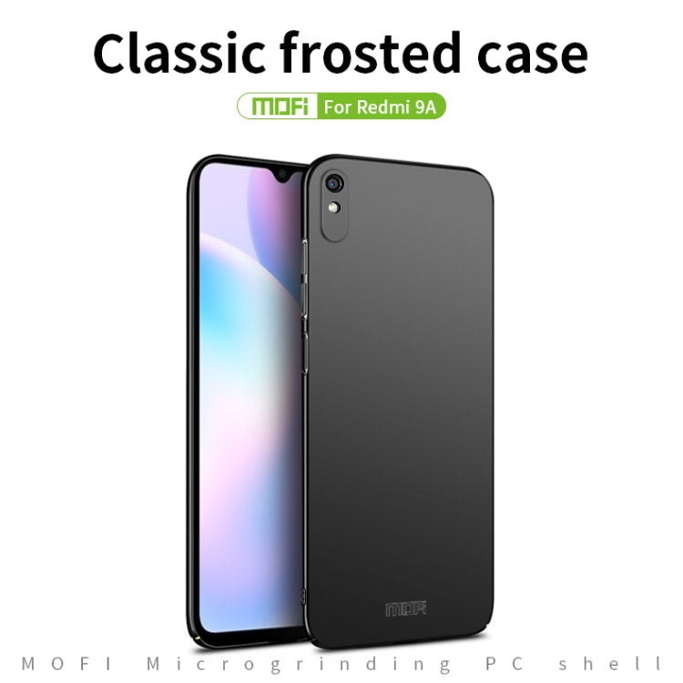 For Xiaomi Redmi 9A MOFI Frosted PC Ultra-thin Hard Case(Gold) - Xiaomi Cases by MOFI | Online Shopping UK | buy2fix