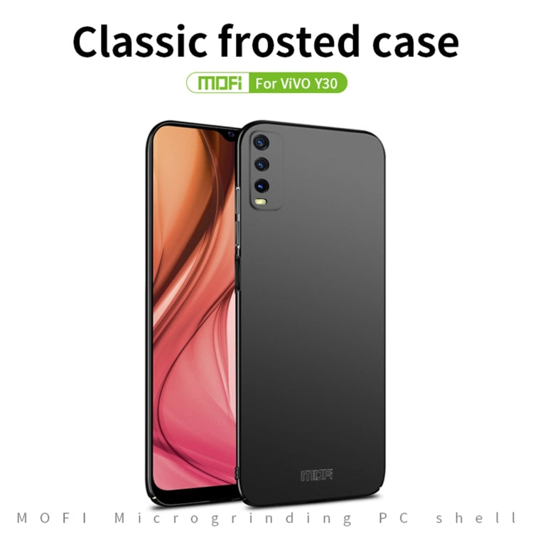 For vivo Y30 MOFI Frosted PC Ultra-thin Hard Case (Red) - vivo Cases by MOFI | Online Shopping UK | buy2fix