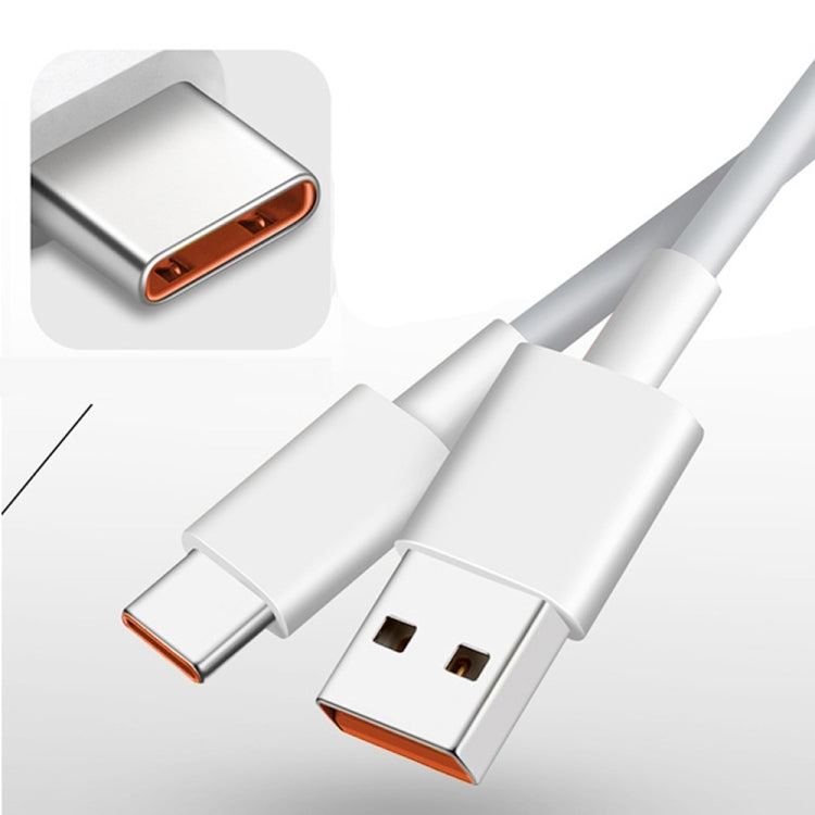 XJ-041 6A USB to USB-C / Type-C Fast Charging Data Cable, Length: 1.5m - USB-C & Type-C Cable by buy2fix | Online Shopping UK | buy2fix