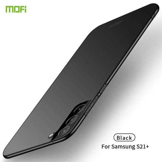 For Samsung Galaxy S21+ 5G MOFI Frosted PC Ultra-thin Hard Case(Black) - Galaxy S21+ 5G Cases by MOFI | Online Shopping UK | buy2fix
