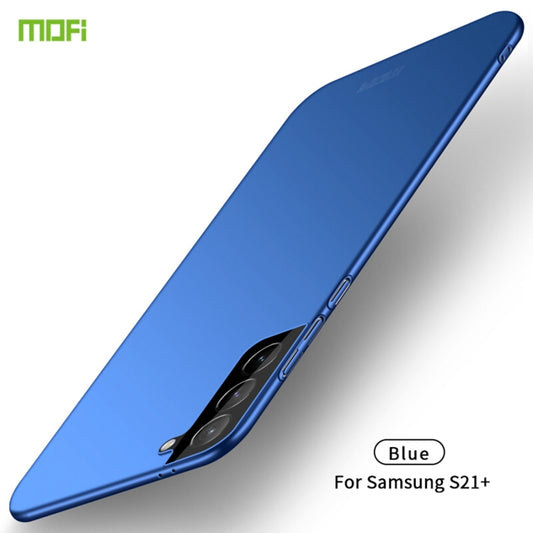 For Samsung Galaxy S21+ 5G MOFI Frosted PC Ultra-thin Hard Case(Blue) - Galaxy S21+ 5G Cases by MOFI | Online Shopping UK | buy2fix