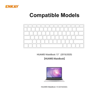 ENKAY Ultrathin Soft TPU Keyboard Protector Film For Huawei MateBook 13 inch, US Version - Keyboard Protector by ENKAY | Online Shopping UK | buy2fix