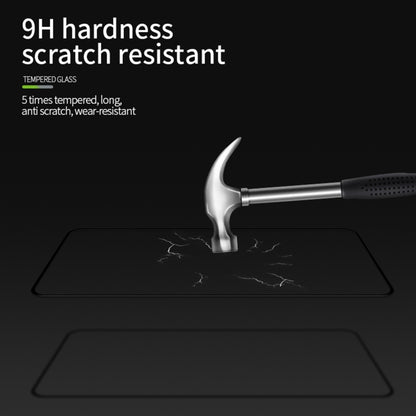 For Xiaomi Redmi Note10 MOFI 9H 3D Explosion-proof Curved Screen Tempered Glass Film(Black) -  by MOFI | Online Shopping UK | buy2fix