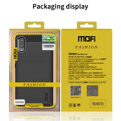 For Samsung Galaxy M31/ F41/ M21s/ M31 Prime MOFI Gentleness Series Brushed Texture Carbon Fiber Soft TPU Case(Grey) - Galaxy Phone Cases by MOFI | Online Shopping UK | buy2fix