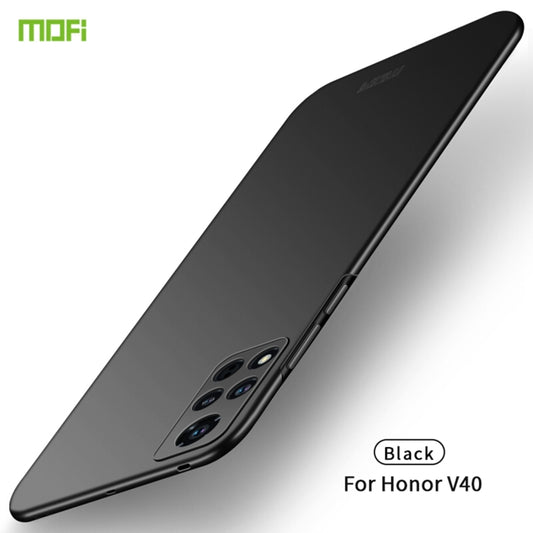 For Honor V40 MOFI Frosted PC Ultra-thin Hard Case(Black) - Honor Cases by MOFI | Online Shopping UK | buy2fix