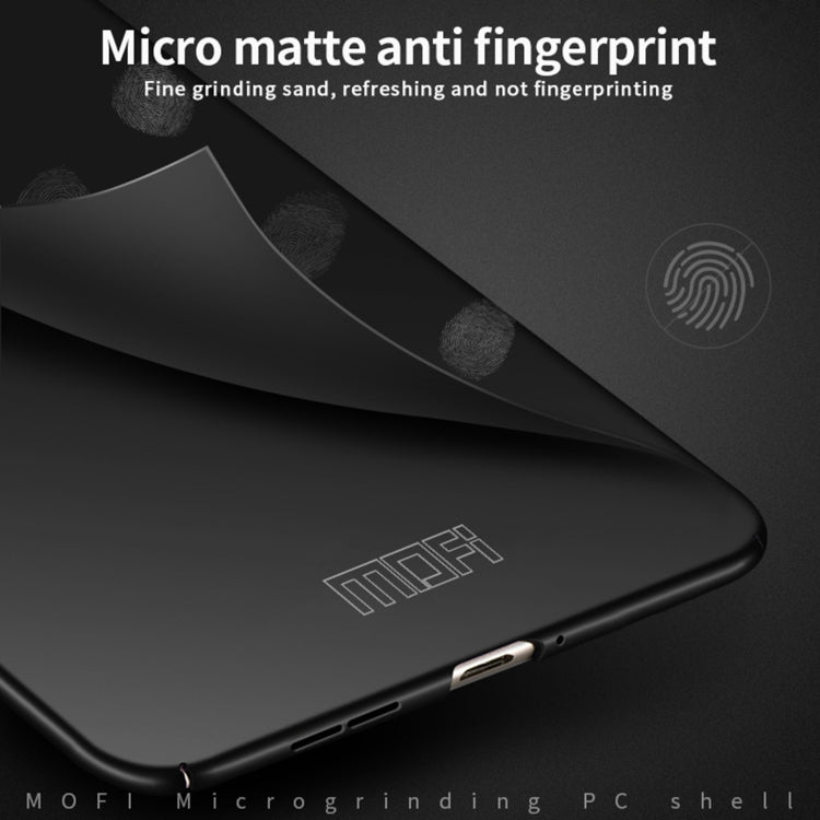 For OnePlus 9R MOFI Frosted PC Ultra-thin Hard Case(Black) - OnePlus Cases by MOFI | Online Shopping UK | buy2fix