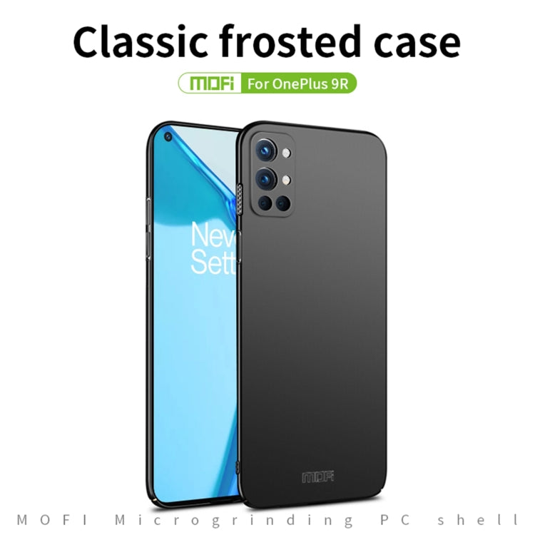 For OnePlus 9R MOFI Frosted PC Ultra-thin Hard Case(Rose gold) - OnePlus Cases by MOFI | Online Shopping UK | buy2fix