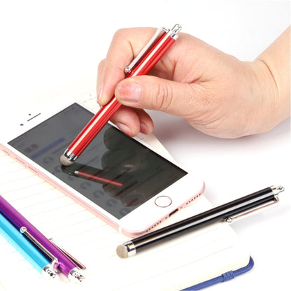 AT-19 Silver Fiber Pen Tip Stylus Capacitive Pen Mobile Phone Tablet Universal Touch Pen(Gold) - Stylus Pen by buy2fix | Online Shopping UK | buy2fix