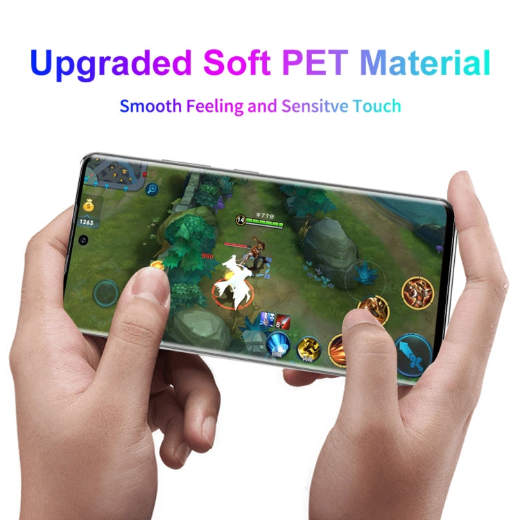 For Honor 50 10 PCS ENKAY Hat-Prince 3D Curved Full Coverage PET Hot Bending HD Screen Protector Soft Film Support Fingerprint Unlock - For Huawei by ENKAY | Online Shopping UK | buy2fix