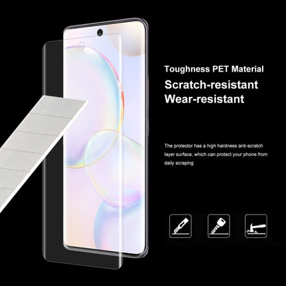 For Honor 50 5 PCS ENKAY Hat-Prince 3D Curved Full Coverage PET Hot Bending HD Screen Protector Soft Film Support Fingerprint Unlock - For Huawei by ENKAY | Online Shopping UK | buy2fix