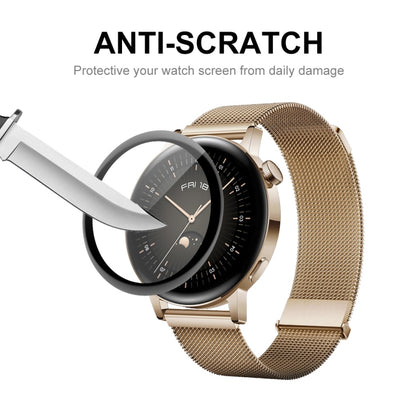 2 PCS For Huawei Watch GT 3 42mm ENKAY Hat-Prince Full Coverage 3D Curved Soft PC Edge + PMMA HD Screen Protector Film - Screen Protector by ENKAY | Online Shopping UK | buy2fix
