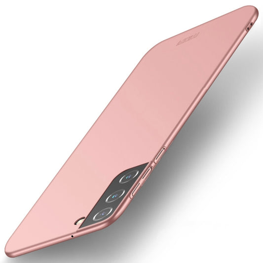 For Samsung Galaxy S22 5G MOFI Frosted PC Ultra-thin Hard Phone Case(Rose gold) - Galaxy S22 5G Cases by MOFI | Online Shopping UK | buy2fix