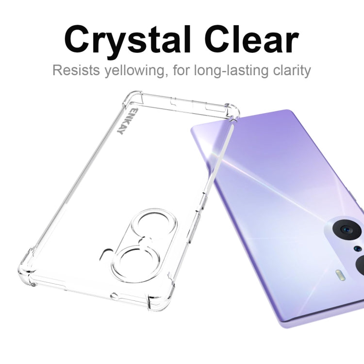 For Honor 60 ENKAY Transparent TPU Shockproof Case - Honor Cases by ENKAY | Online Shopping UK | buy2fix