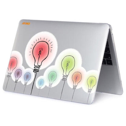 For MacBook Air 13.3 inch A2179 / A2337 ENKAY Hat-Prince Forest Series Pattern Laotop Protective Crystal Case(Bulb Pattern) - MacBook Air Cases by ENKAY | Online Shopping UK | buy2fix