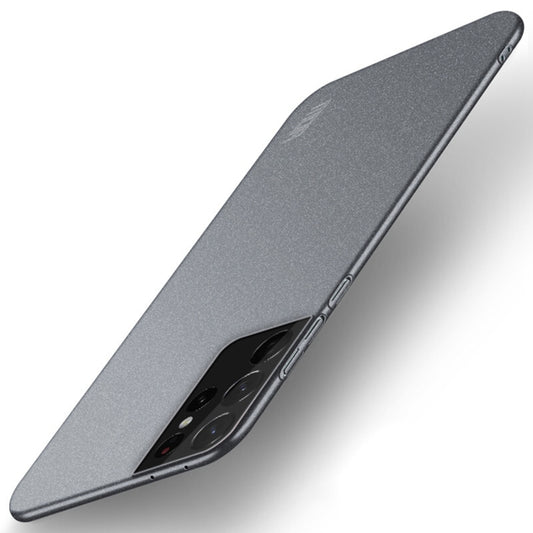 For Samsung Galaxy S21 Ultra 5G MOFI Fandun Series Frosted Ultra-thin PC Hard Phone Case(Grey) - Galaxy S21 Ultra 5G Cases by MOFI | Online Shopping UK | buy2fix